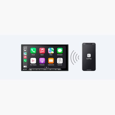 Sony XAV-AX6000 wireless touchscreen refurbished media receiver – product image 1