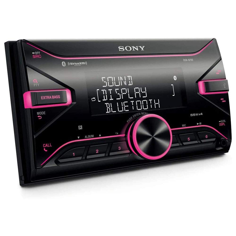 Sony DSX-B700 single-DIN refurbished Bluetooth media receiver – product image 1