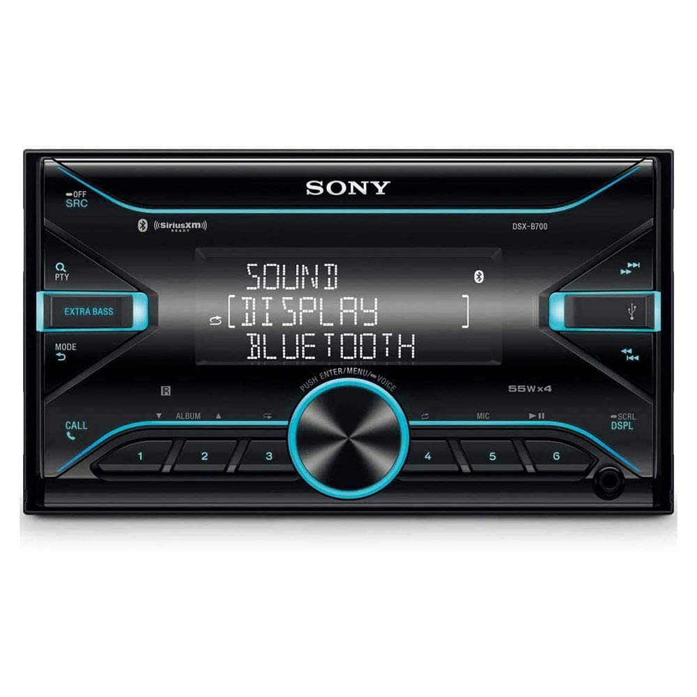 Sony DSX-B700 single-DIN refurbished Bluetooth media receiver – product image 3