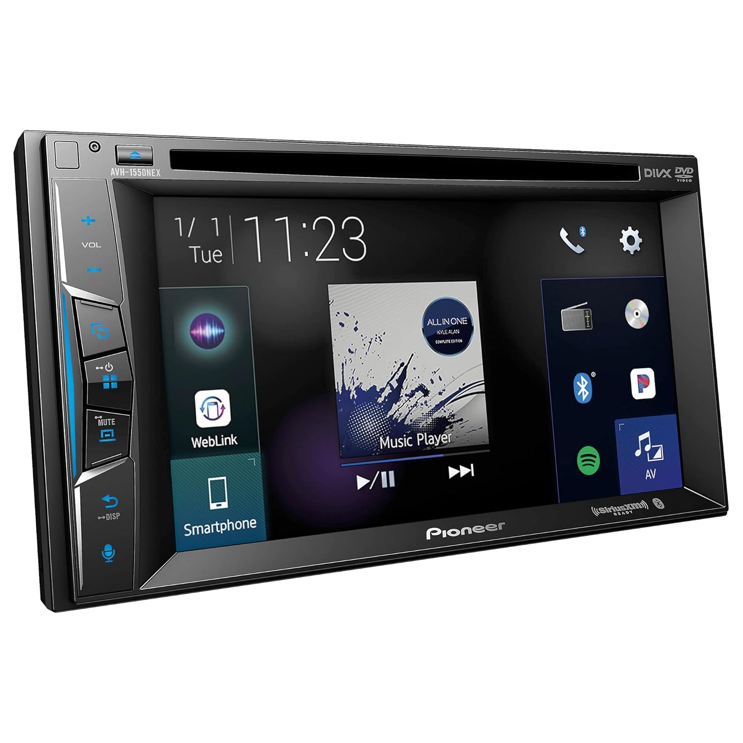 Pioneer AVH-1550NEX 6.2-inch SiriusXM-ready refurbished DVD receiver – product image 1