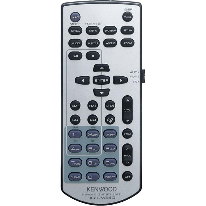 Kenwood KCA-RCDV340 remote control – product image 1