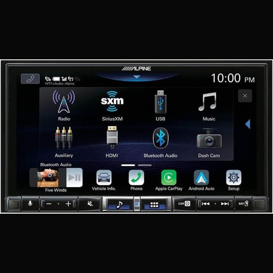 Alpine iLX-507 7-inch SiriusXM-ready refurbished digital media receiver – product image 3