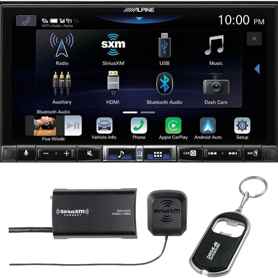 Alpine iLX-507 7-inch SiriusXM-ready refurbished digital media receiver – product image 4