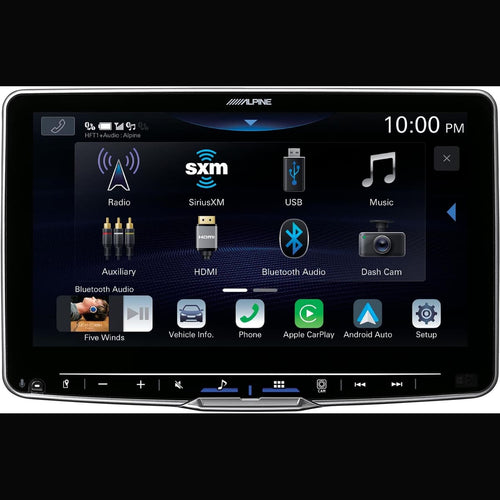 Alpine iLX-F509 9-inch floating touchscreen refurbished receiver – product image 2