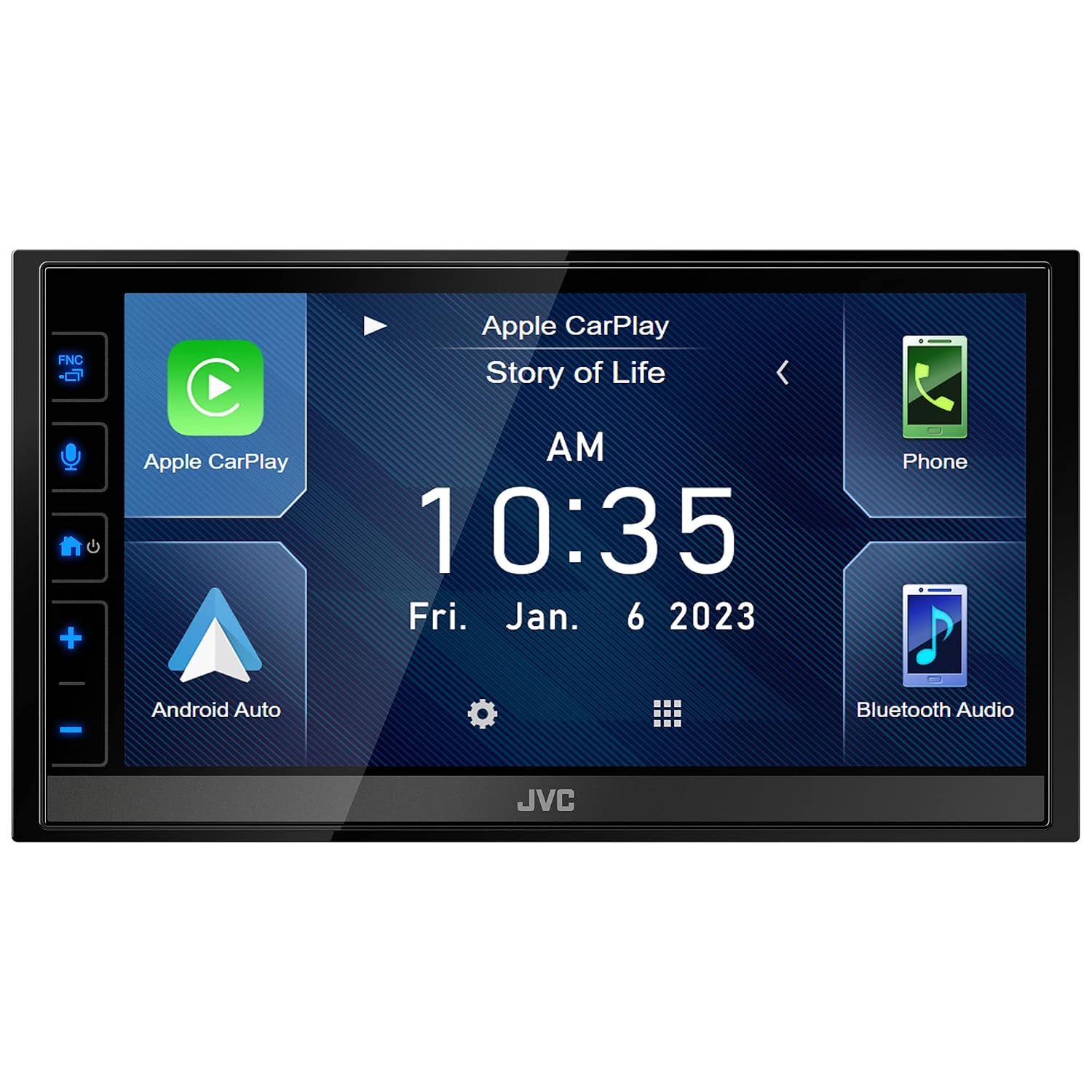 JVC KW-M785BW wireless touchscreen refurbished receiver – product image 3