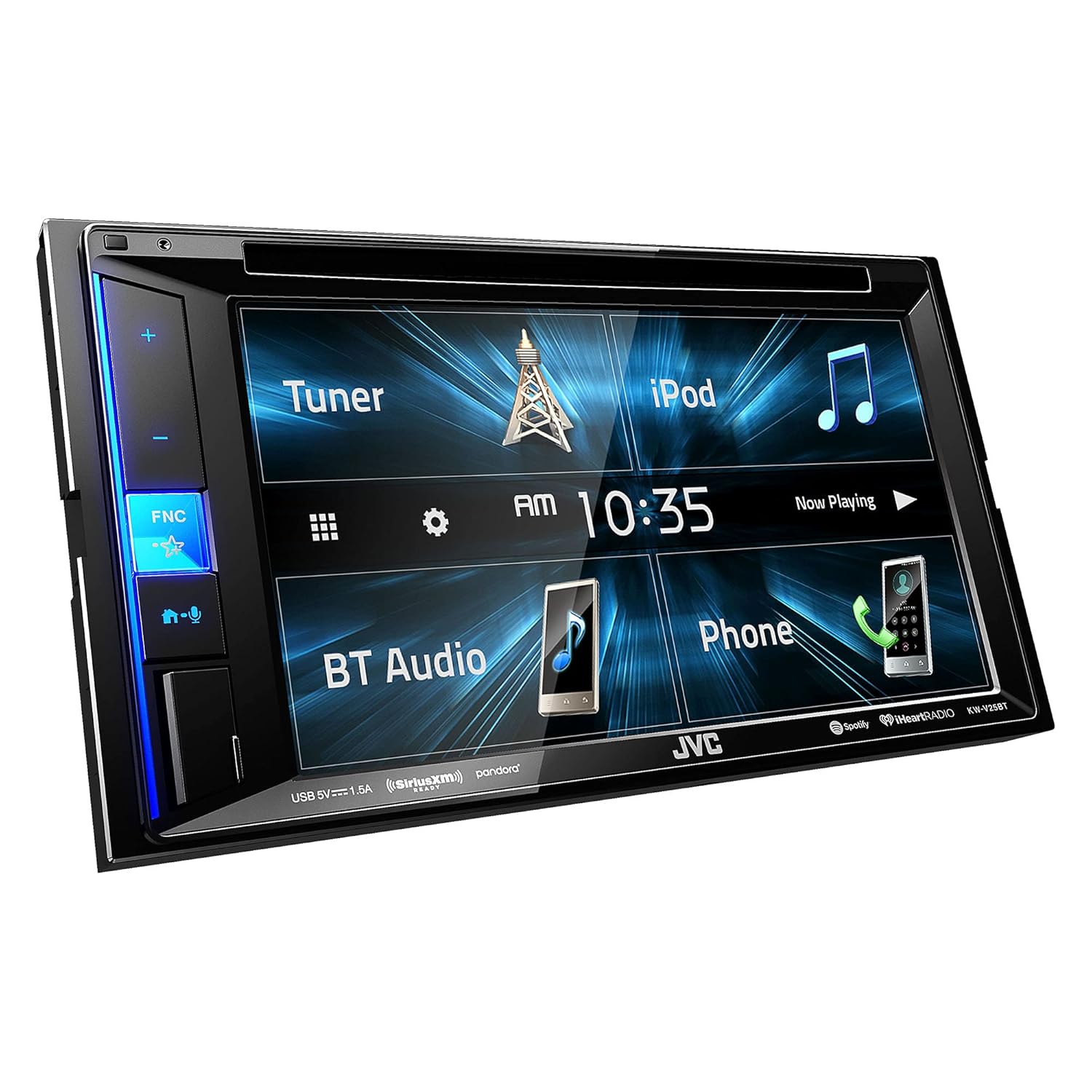 JVC KW-V25BT 6.2-inch touchscreen refurbished DVD receiver – product image 2