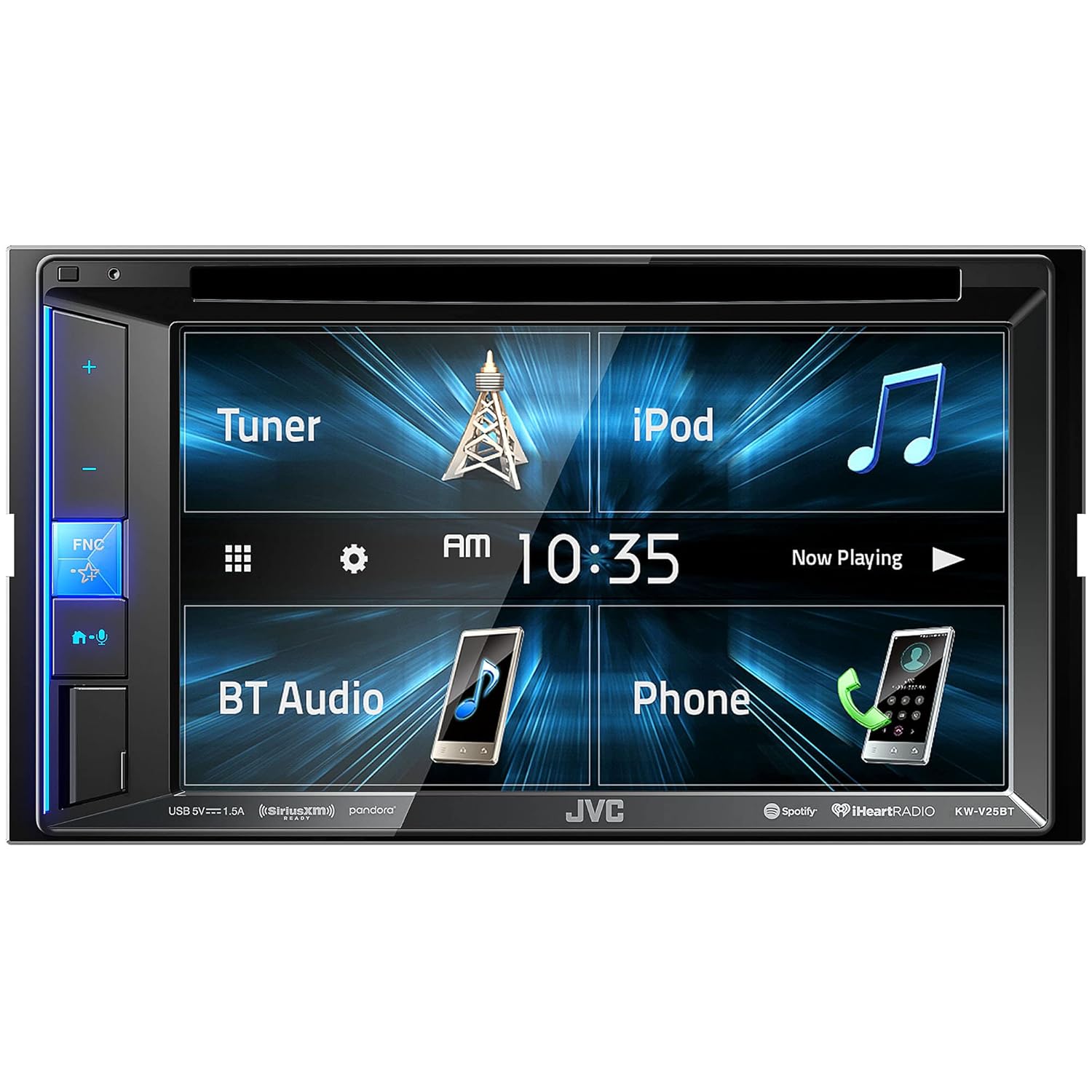 JVC KW-V25BT 6.2-inch touchscreen refurbished DVD receiver – product image 4