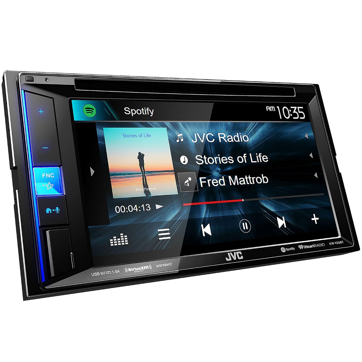 JVC KW-V25BT 6.2-inch touchscreen refurbished DVD receiver – product image 5