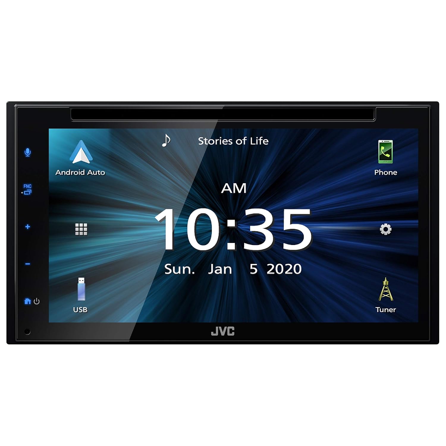 JVC KW-V660BT refurbished DVD touchscreen receiver – product image 2