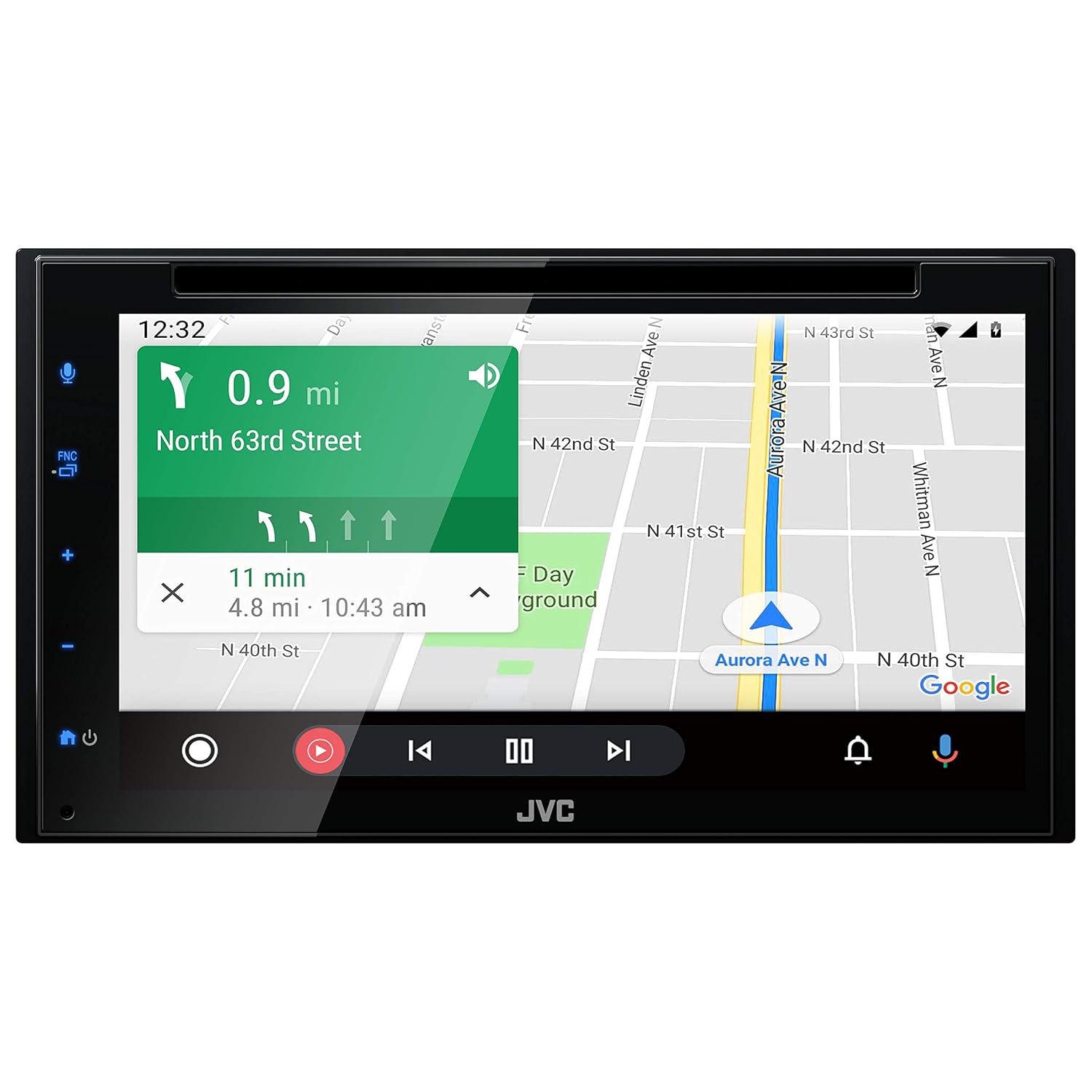 JVC KW-V660BT refurbished DVD touchscreen receiver – product image 7