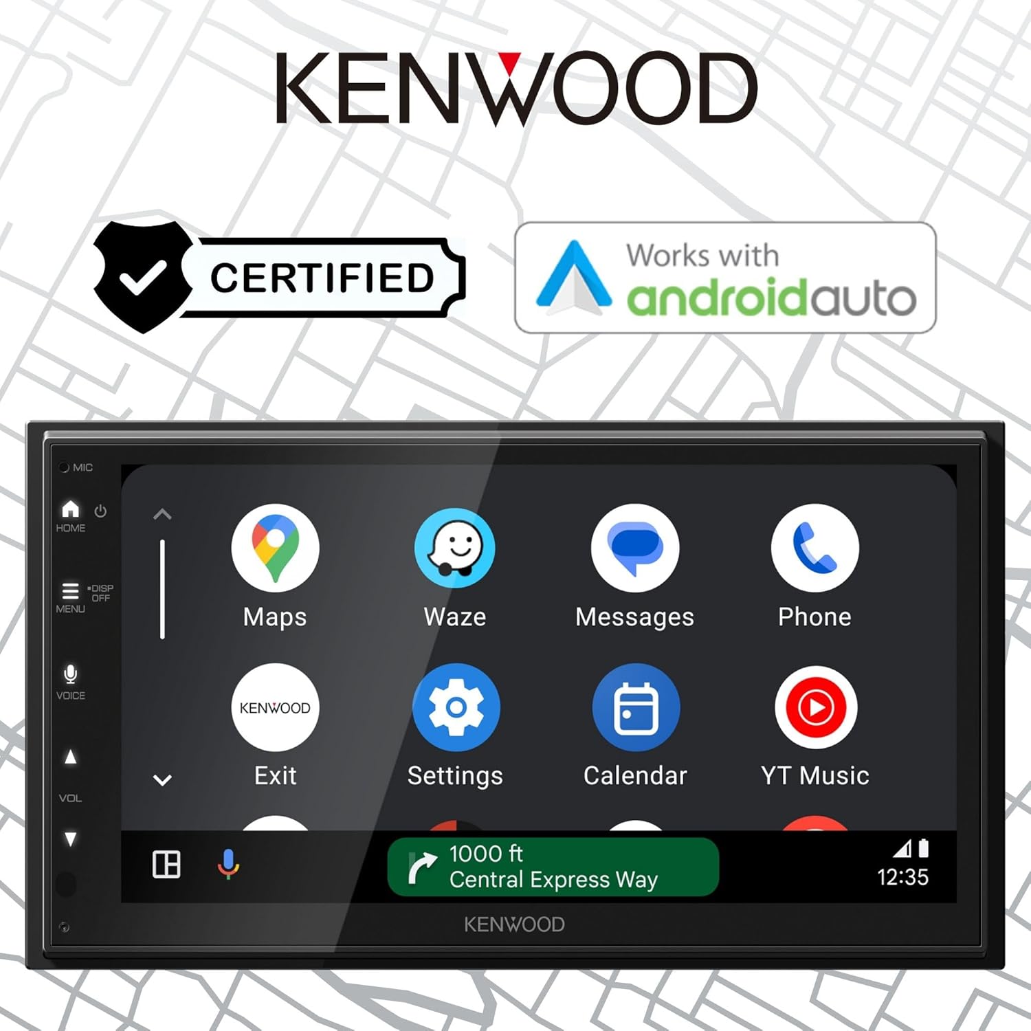 Kenwood DMX5020S 6.8-inch refurbished multimedia receiver – product image 5