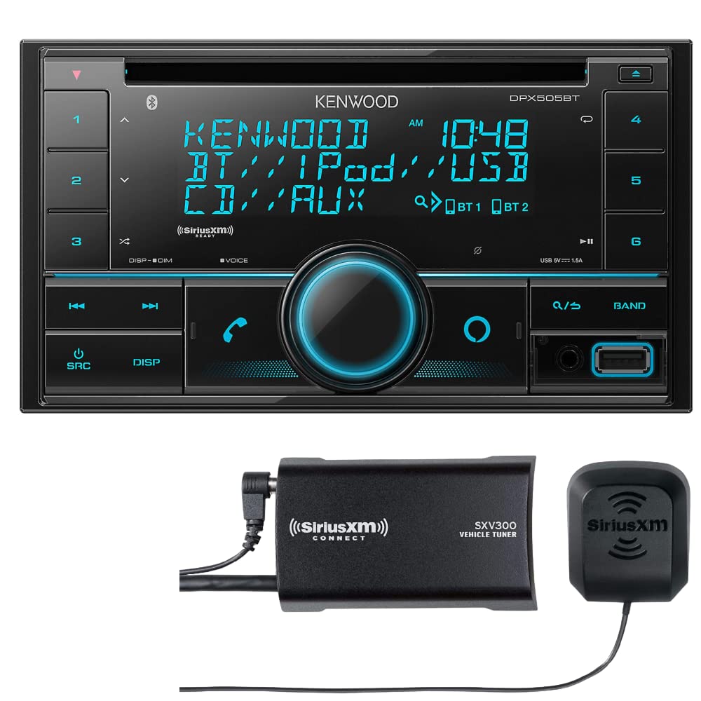 Kenwood DPX505BT double-DIN refurbished Bluetooth receiver – product image 3