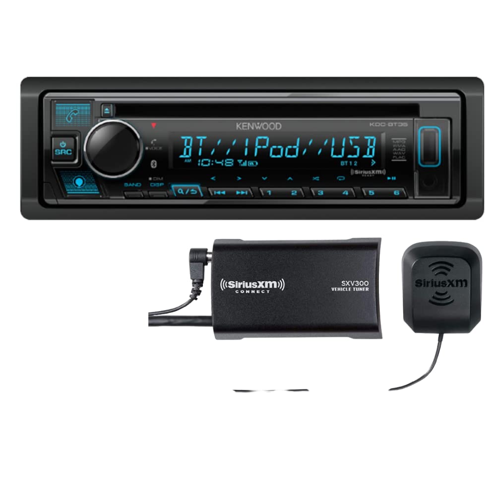 Kenwood KDC-BT35 single-DIN refurbished Bluetooth CD receiver – product image 1