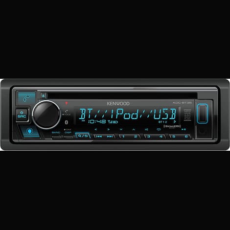 Kenwood KDC-BT35 single-DIN refurbished Bluetooth CD receiver – product image 3