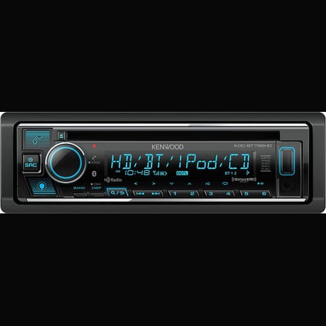 Kenwood KDC-BT782HD single-DIN refurbished Bluetooth HD Radio CD receiver – product image 2