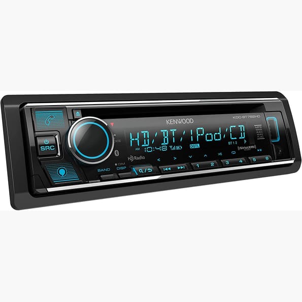 Kenwood KDC-BT782HD single-DIN refurbished Bluetooth HD Radio CD receiver – product image 4