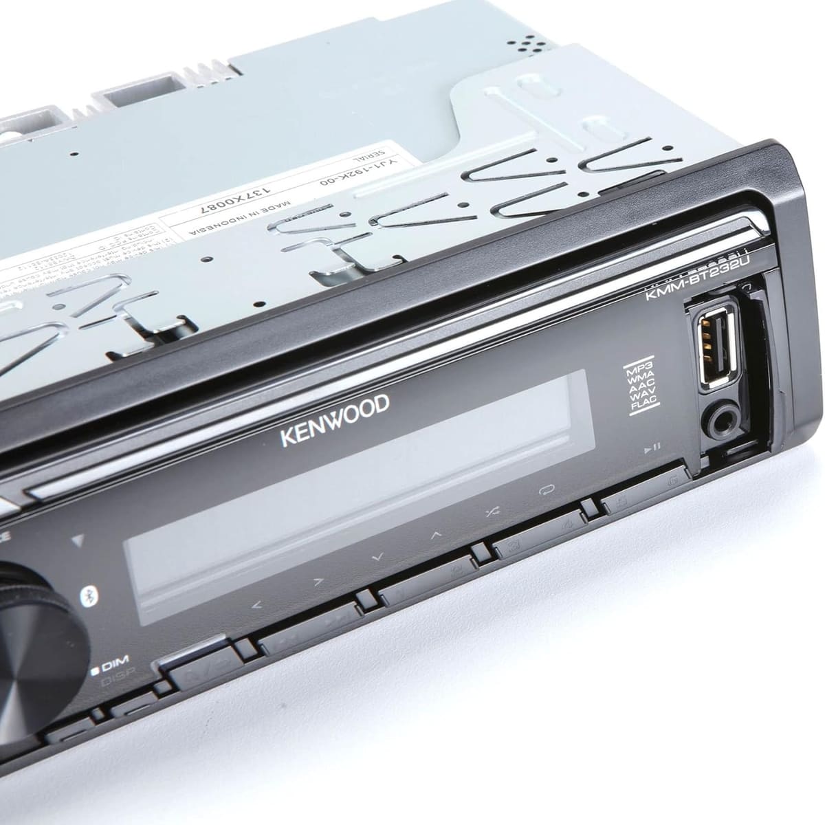 Kenwood KMM-BT232U single-DIN refurbished digital media receiver – product image 3