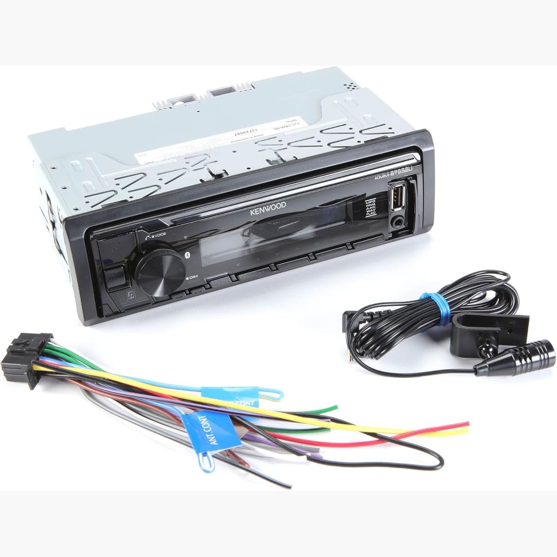 Kenwood KMM-BT232U single-DIN refurbished digital media receiver – product image 6