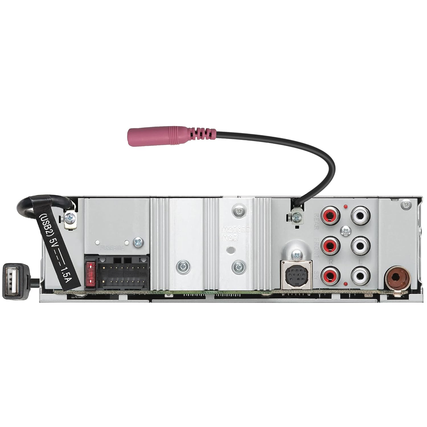 Kenwood KMM-BT732HD single-DIN refurbished digital media receiver – product image 4