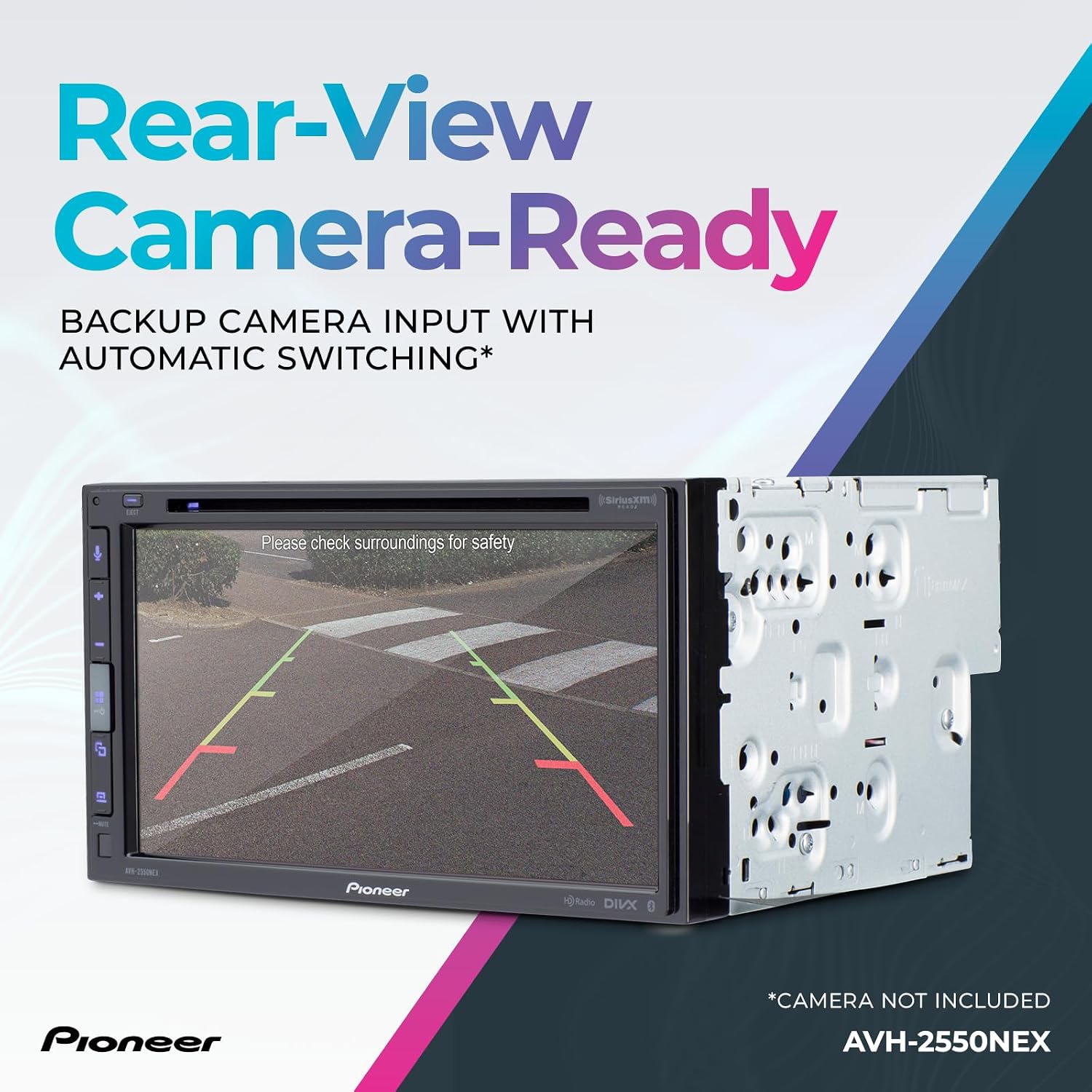 Pioneer AVH-2550NEX 6.8-inch SiriusXM-ready refurbished DVD receiver – product image 5