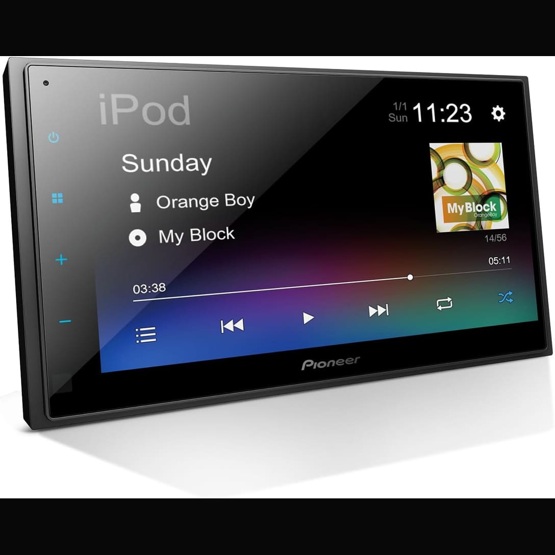 Pioneer DMH-342EX 6.8-inch touchscreen refurbished multimedia receiver – product image 1